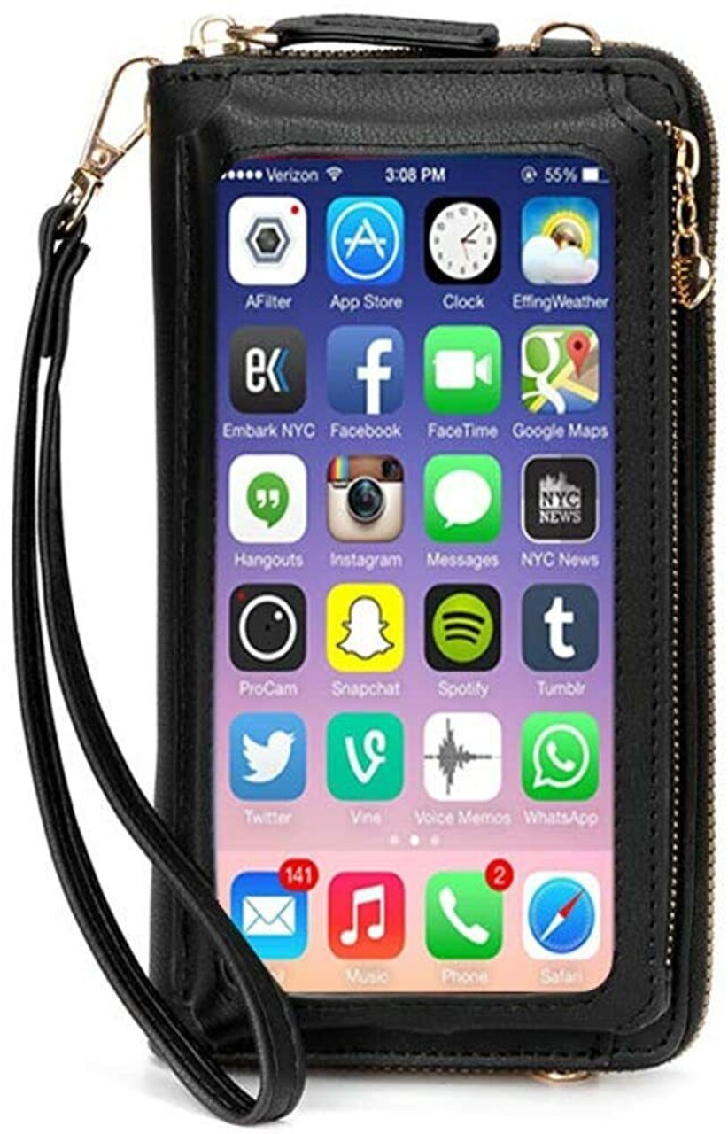 Kitcheniva Crossbody Cell Phone Purse Bag Shoulder Strap Touch Screen